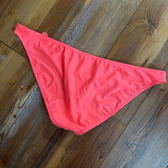 Body Glove Smoothies Salmon Bikini Bottoms with Sexy Heart-Shaped Charm Size XL - Picture 3 of 5